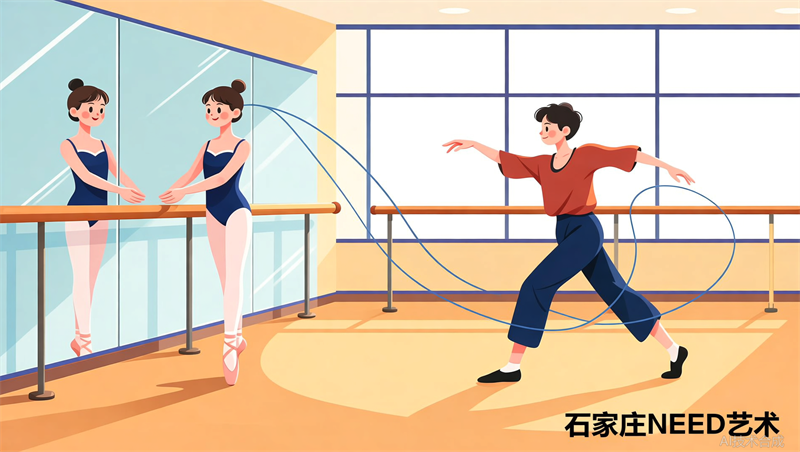 表演形体芭蕾基训 vs 现代舞：石家庄NEED艺术双课并行